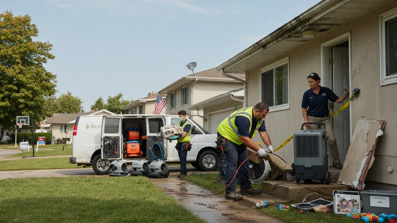 Water Damage Restoration in Doucette, TX near me